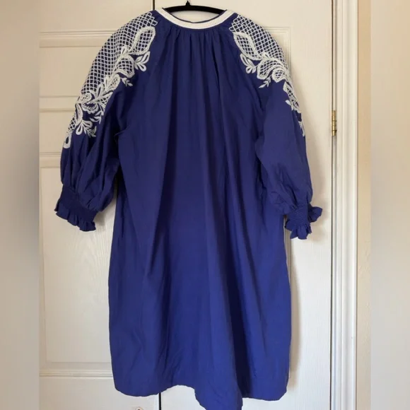 NWT Maeve Multicolor Patchwork Mini Dress - Picture 4 of 5